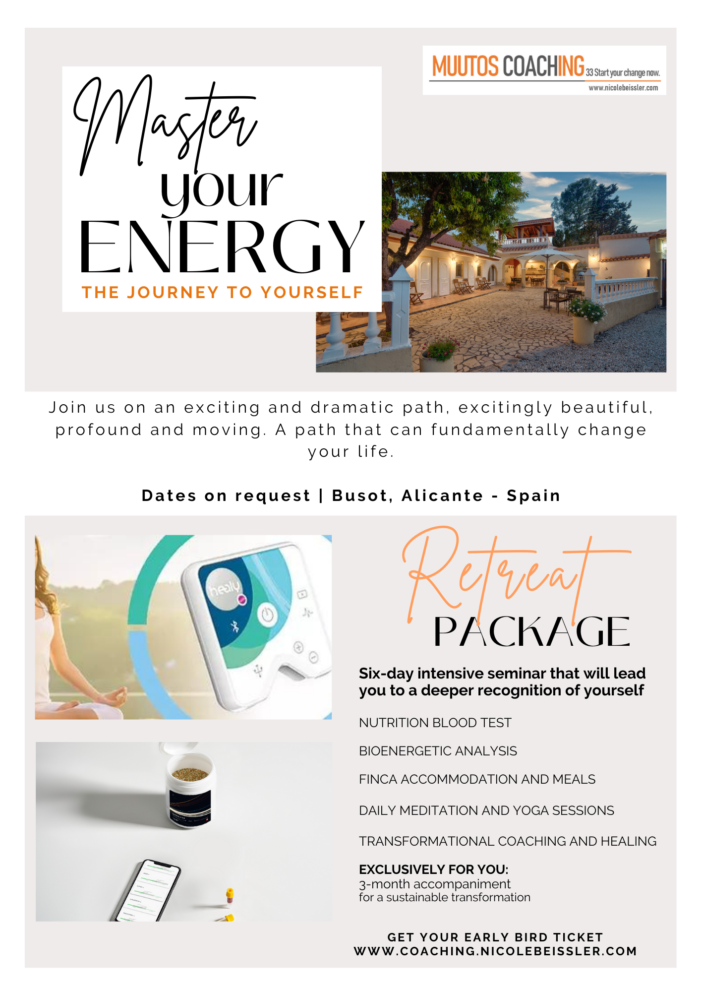 Master your Energy Retreat